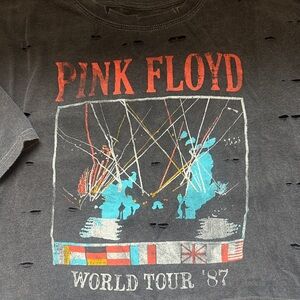 Pink Floyd Distressed Graphic Tee
